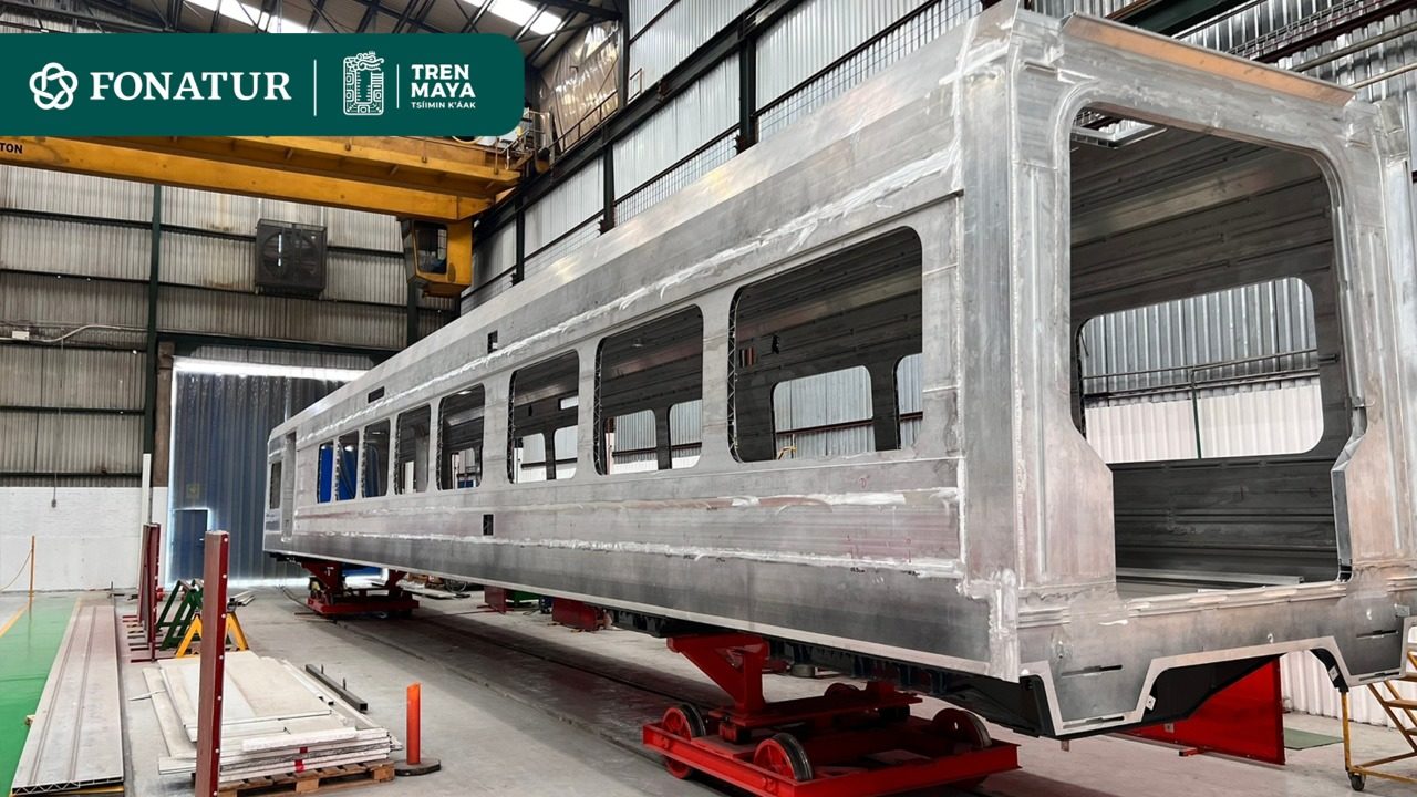 Arrancarán en agosto pruebas estáticas y dinámicas del Tren Maya en el tramo 4