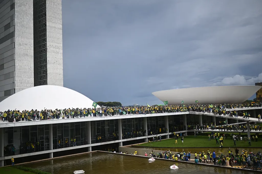 Brasil Asalto al congreso