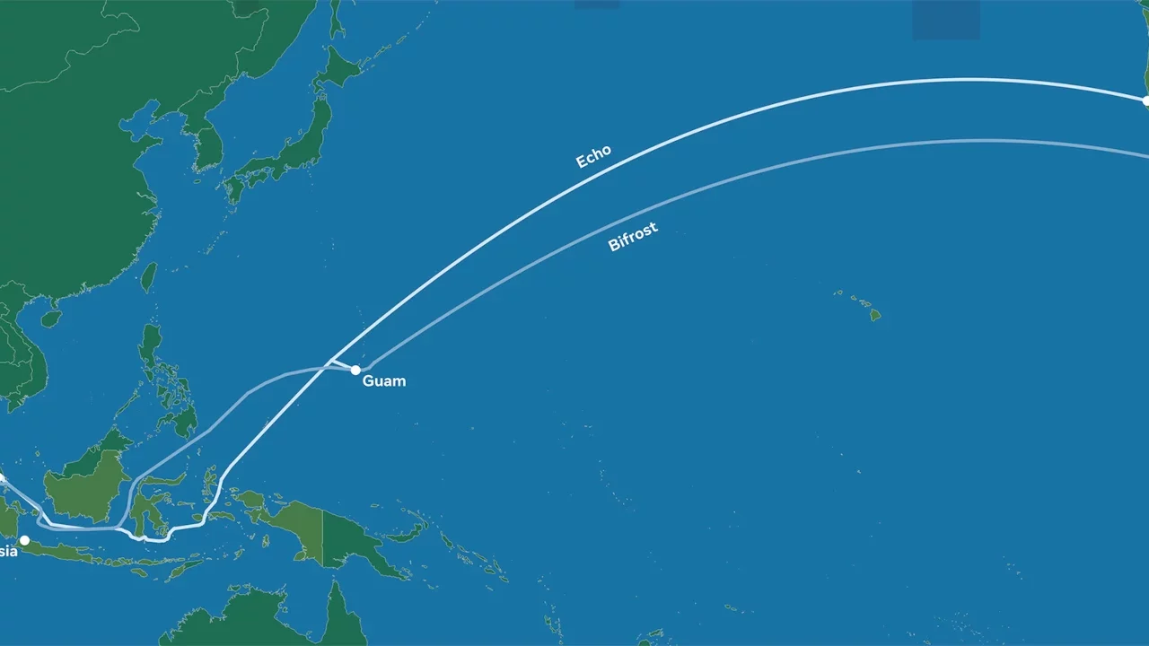 Lo que debes saber del cable submarino (ligado a Facebook) que conectará Asia con México
