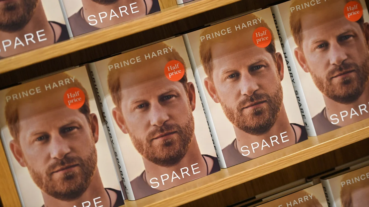 Libro del príncipe Harry rompe récord de ventas en su primer día