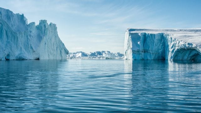 hielo en Groenlandia
