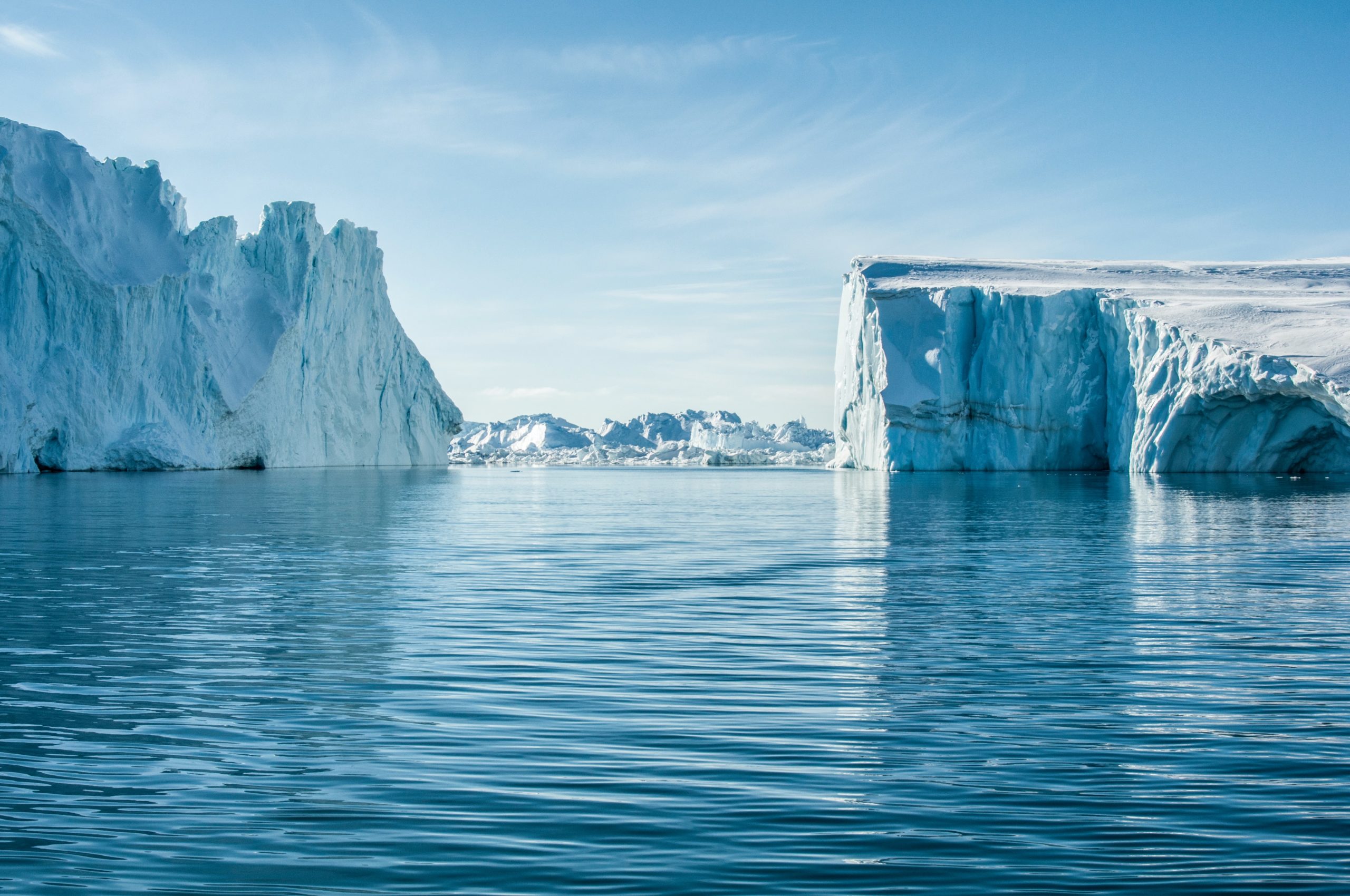 hielo en Groenlandia