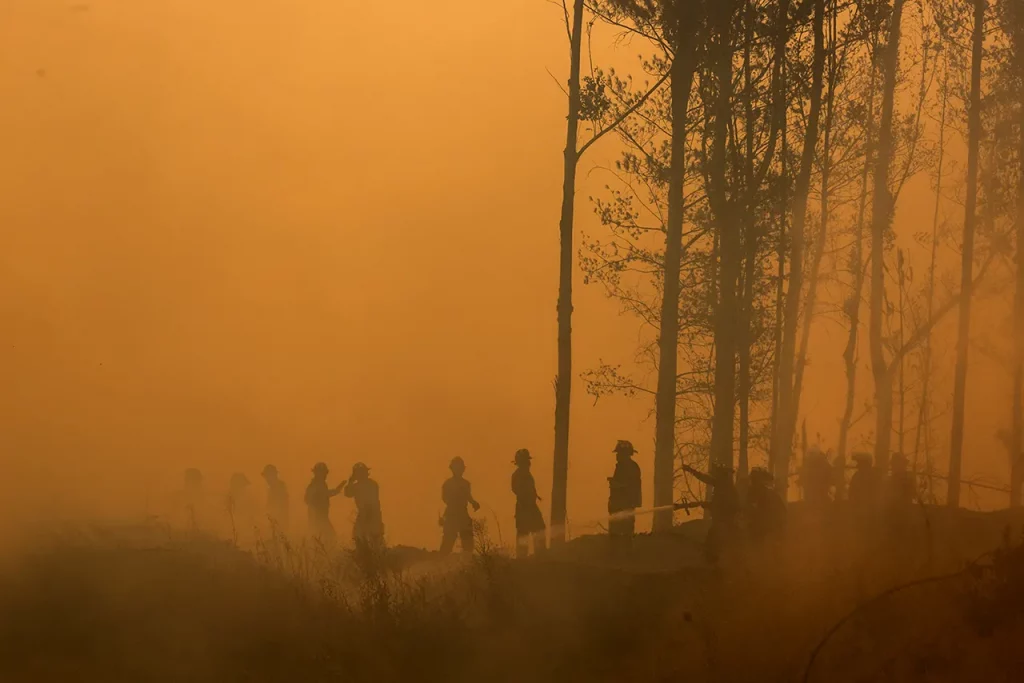 Incendios en Chile