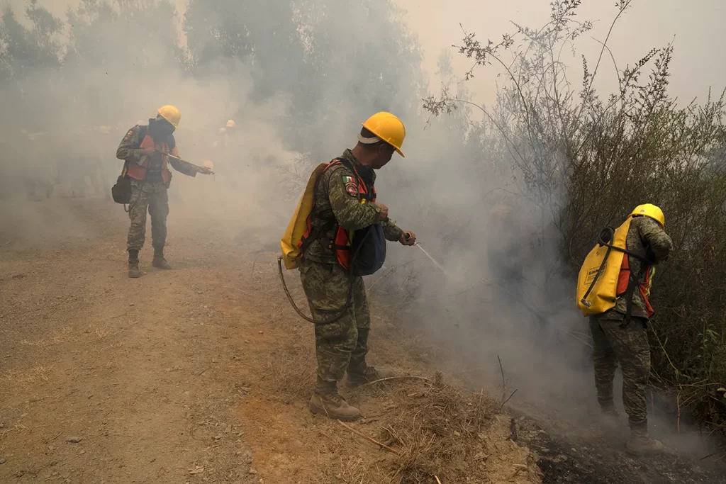 Incendios en Chile