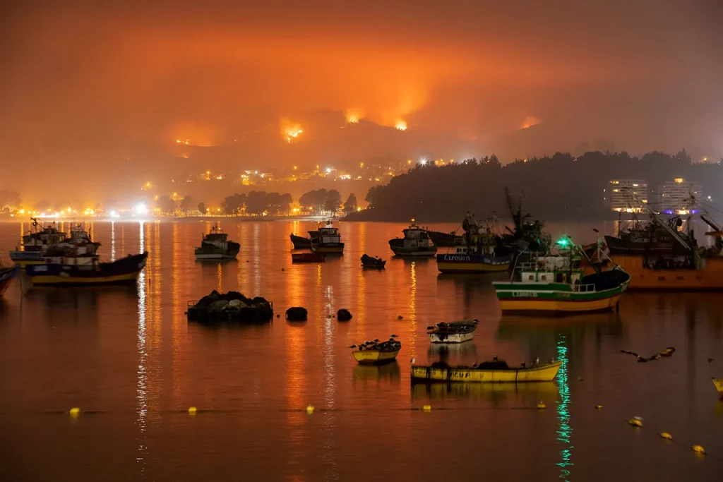Incendios en Chile