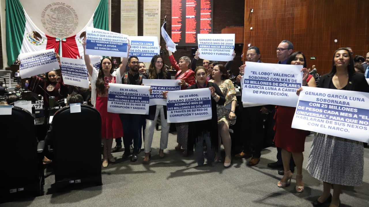 Tras García Luna, siguen Fox y Calderón, dicen diputados de Morena