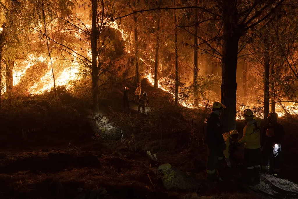 Incendios en Chile