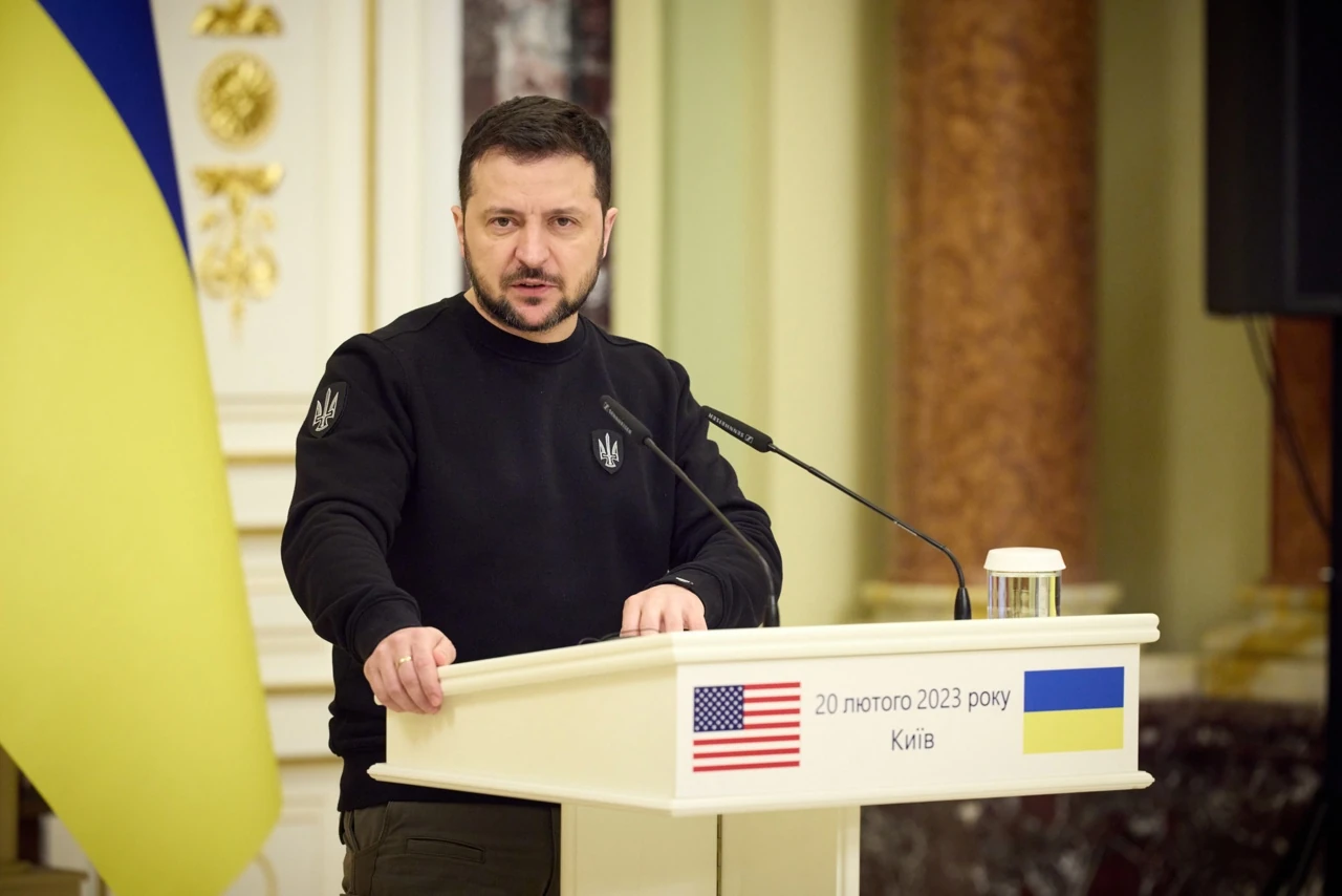 Zelenski informa decisión de reforzar la frontera de Ucrania con Bielorrusia