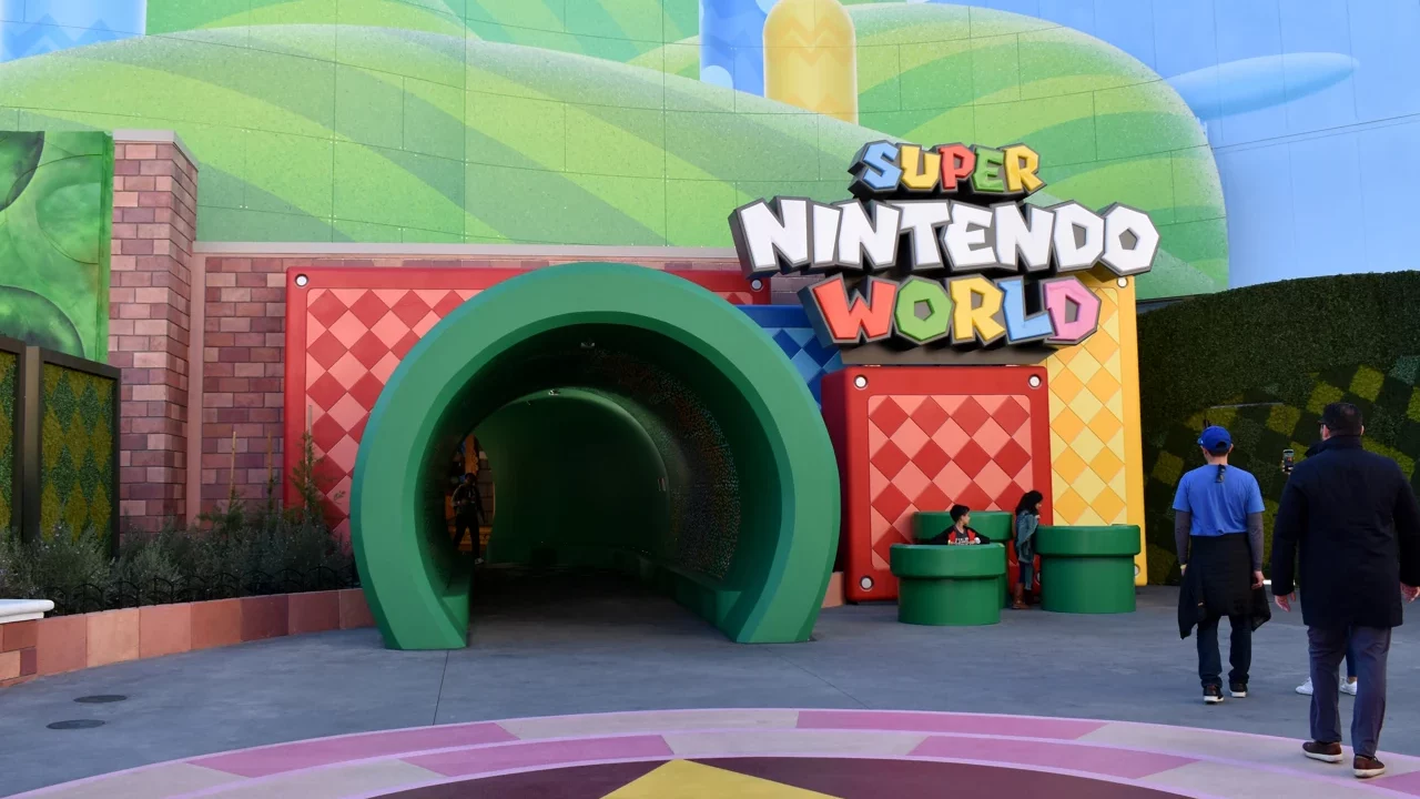 Universal Studios Hollywood inaugura una sección inmersiva sobre Mario Bros.