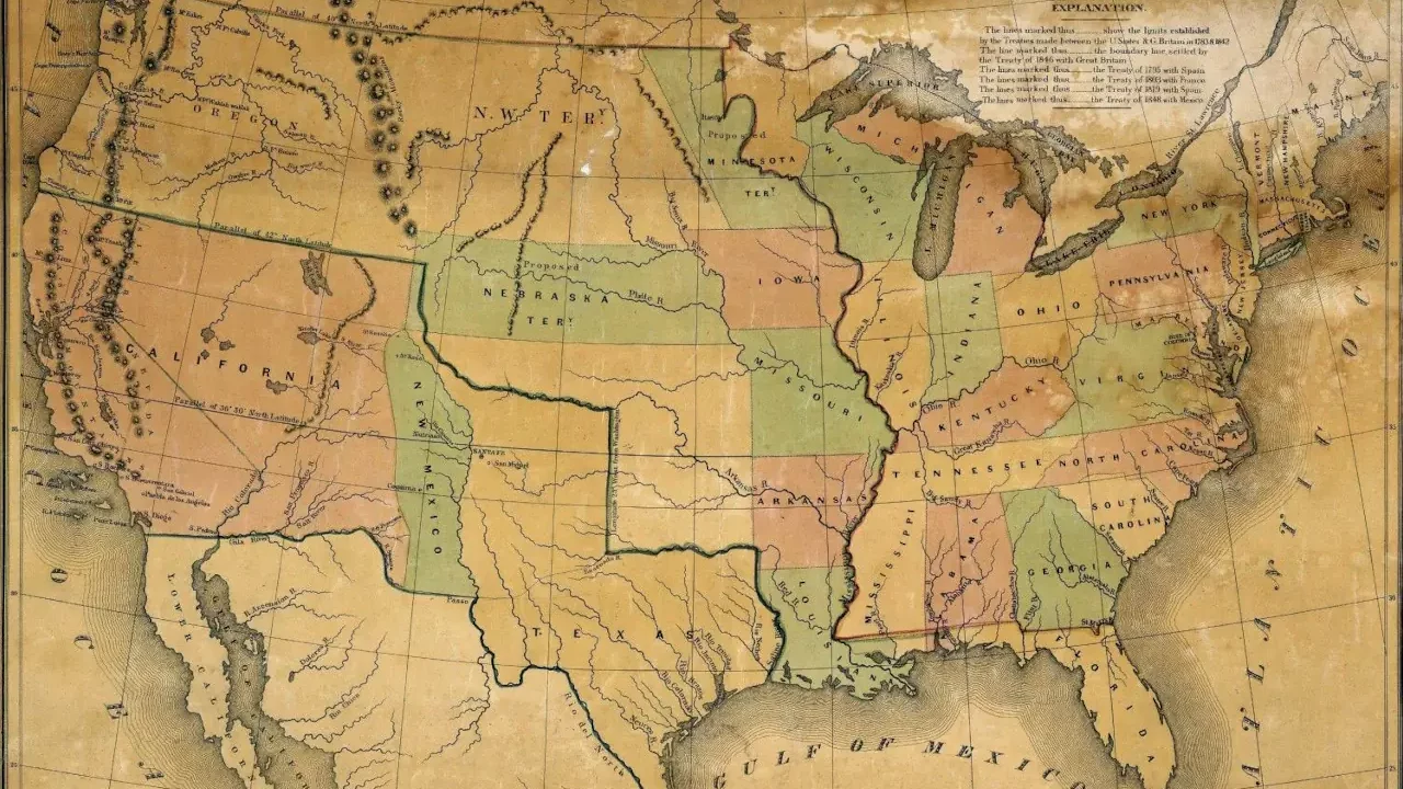 Exhiben en Denver el tratado Guadalupe-Hidalgo, con el que México cedió gran parte de su territorio a EU