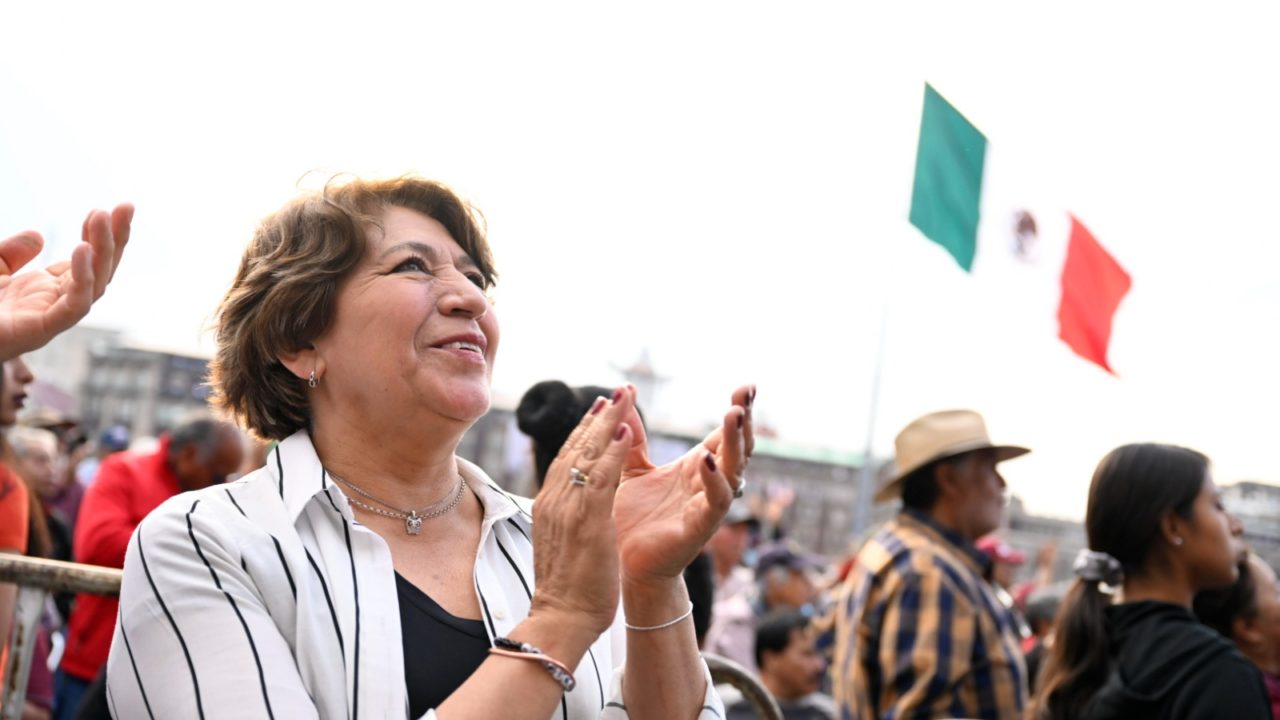 Tras negativa de MC a participar en elección de Edomex, Delfina aumenta ventaja