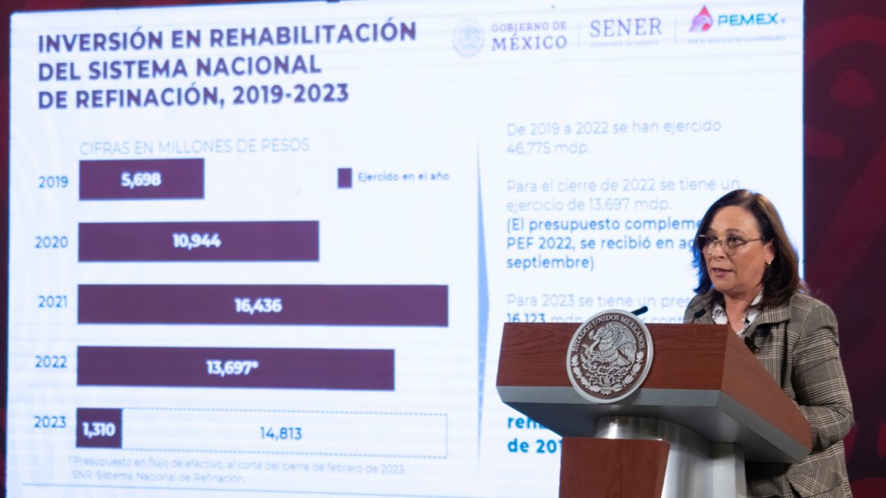 Inyectan 62 mil mdp para rehabilitar refinerías; prometen independencia energética en 2024
