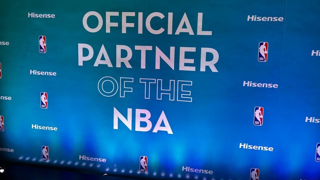 NBA y Hisense anuncian alianza como patrocinador oficial de TV y electrodomésticos