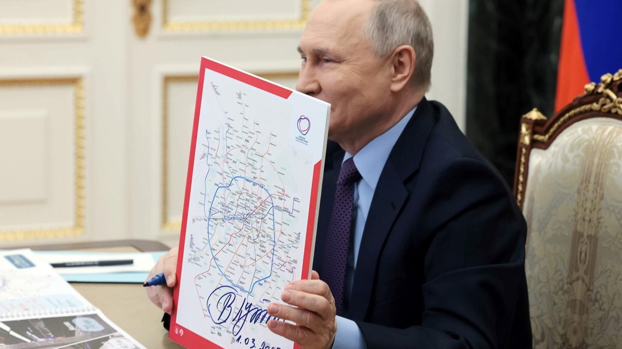 Putin inaugura la Gran Línea Circular del metro de Moscú