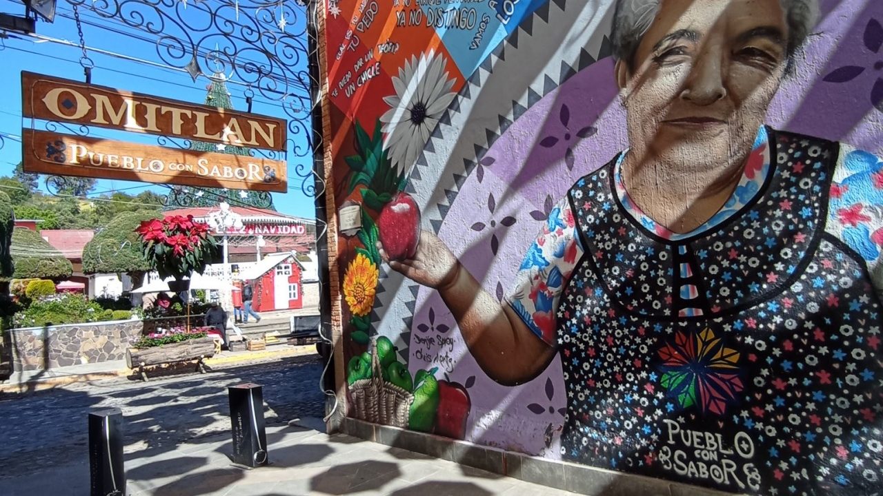 Omitlán de Juárez, un pueblo con un encanto muy colorido