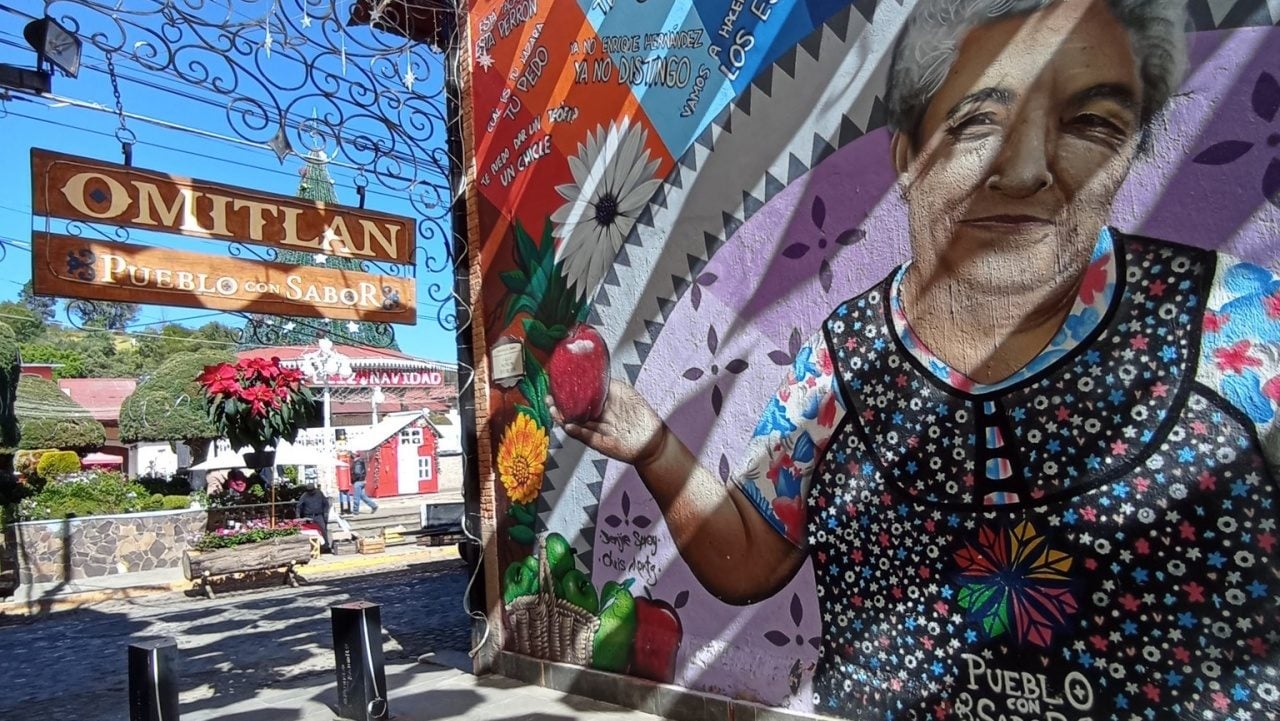 Omitlán de Juárez, un pueblo con un encanto muy colorido