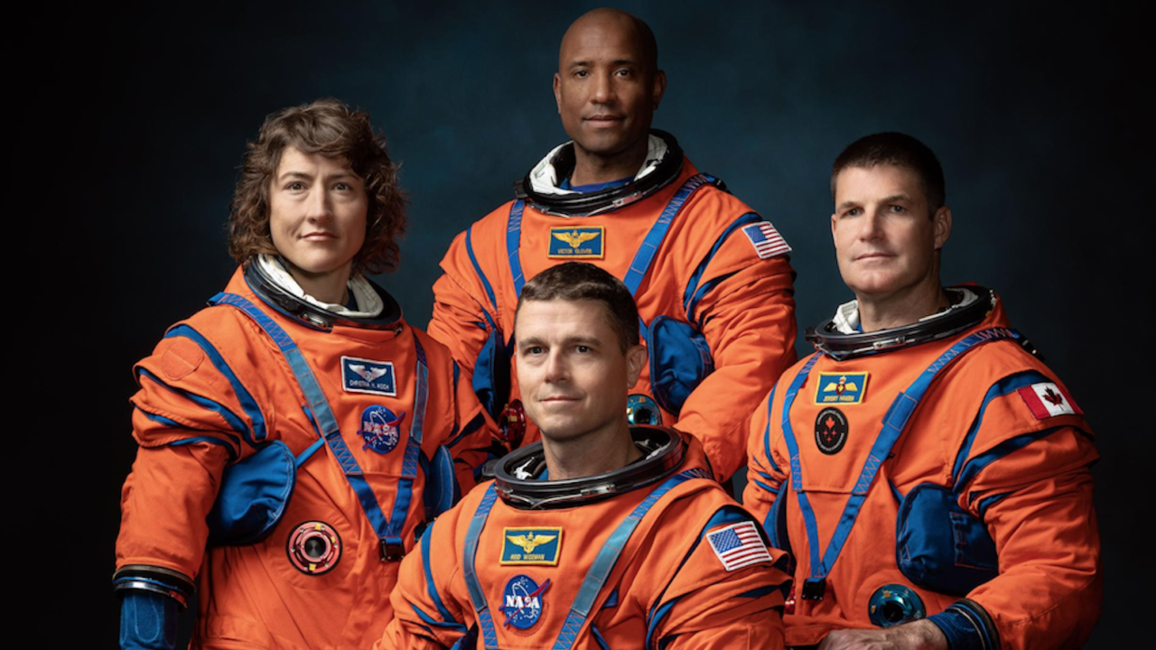 Estos son los cuatro tripulantes de la NASA que viajarán a la Luna después de 50 años