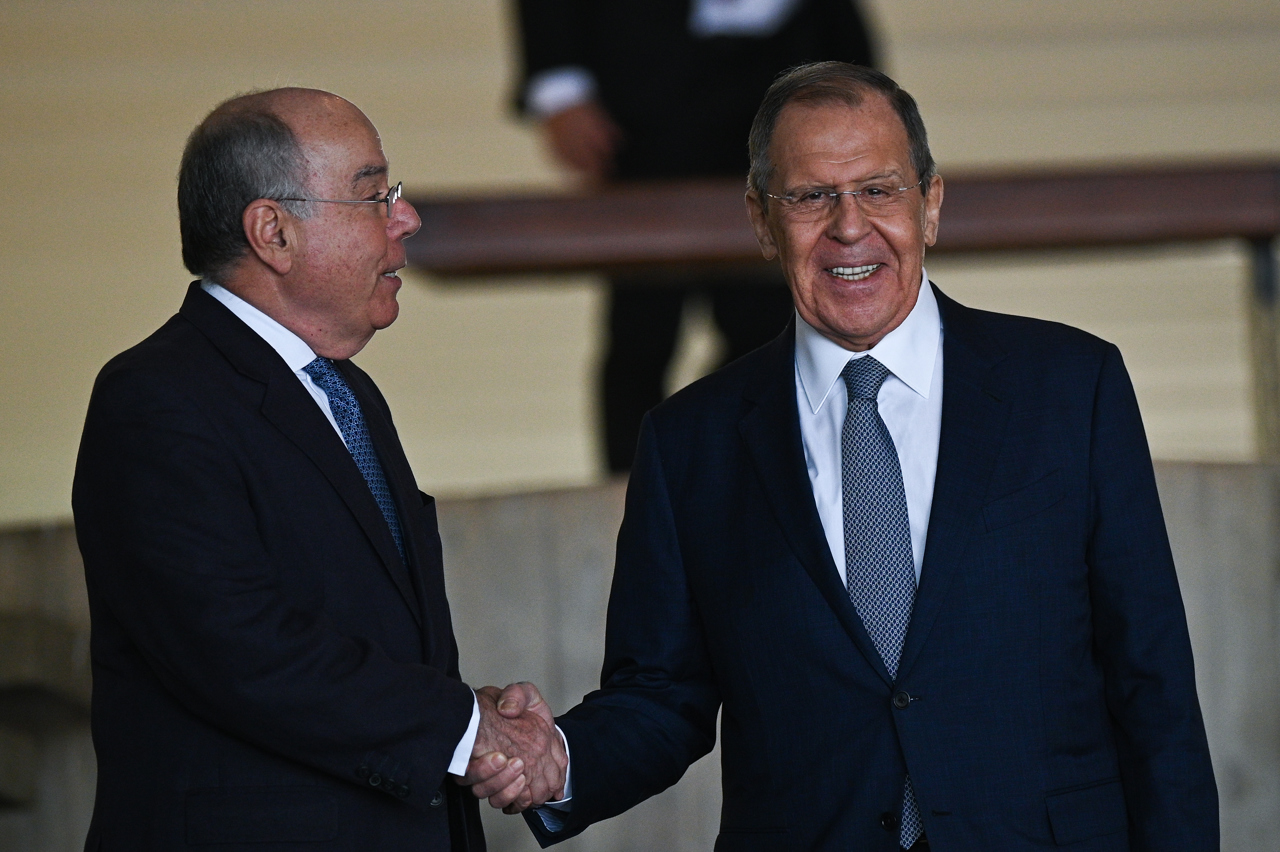 Rusia Brasil ministro de exteriores de Rusia Lavrov