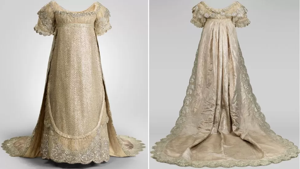 Buckingham exhibe el vestido de novia más antiguo de la monarquía