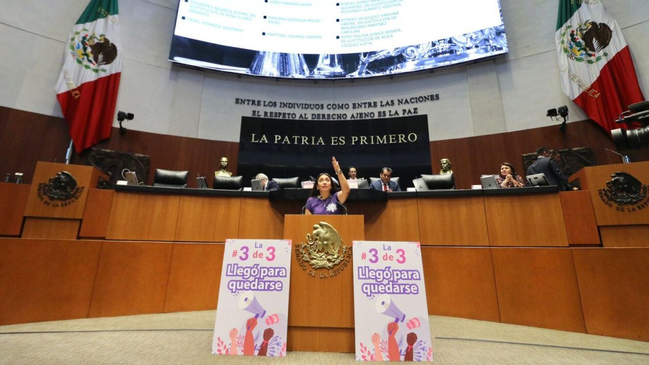 Comisión Permanente declara constitucional la ley 3de3 contra la violencia