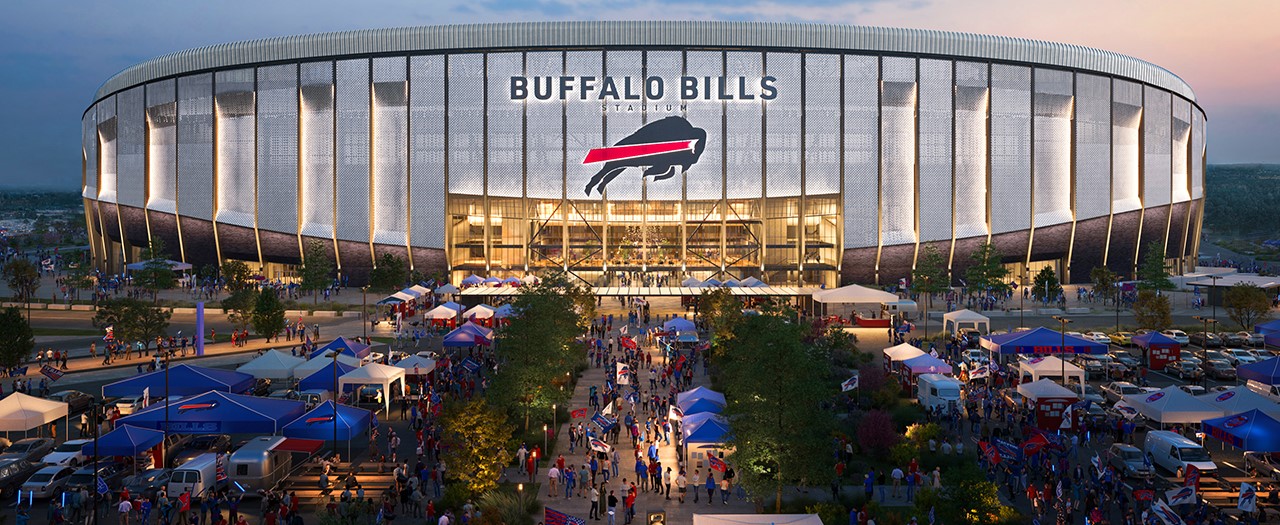 Buffalo Bills invertirá 1,540 mdd en su nuevo estadio