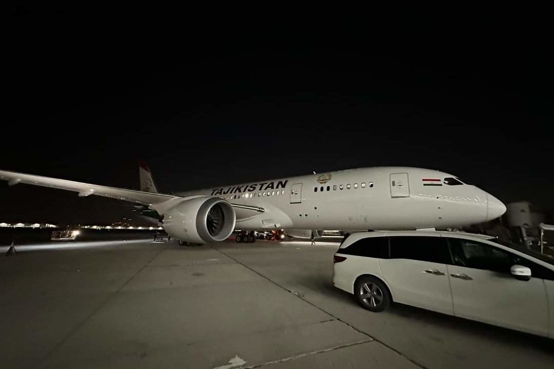 El avión presidencial que vendió México ya llegó a Tayikistán; así luce ahora