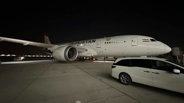 avión-presidencial-Tayikistán