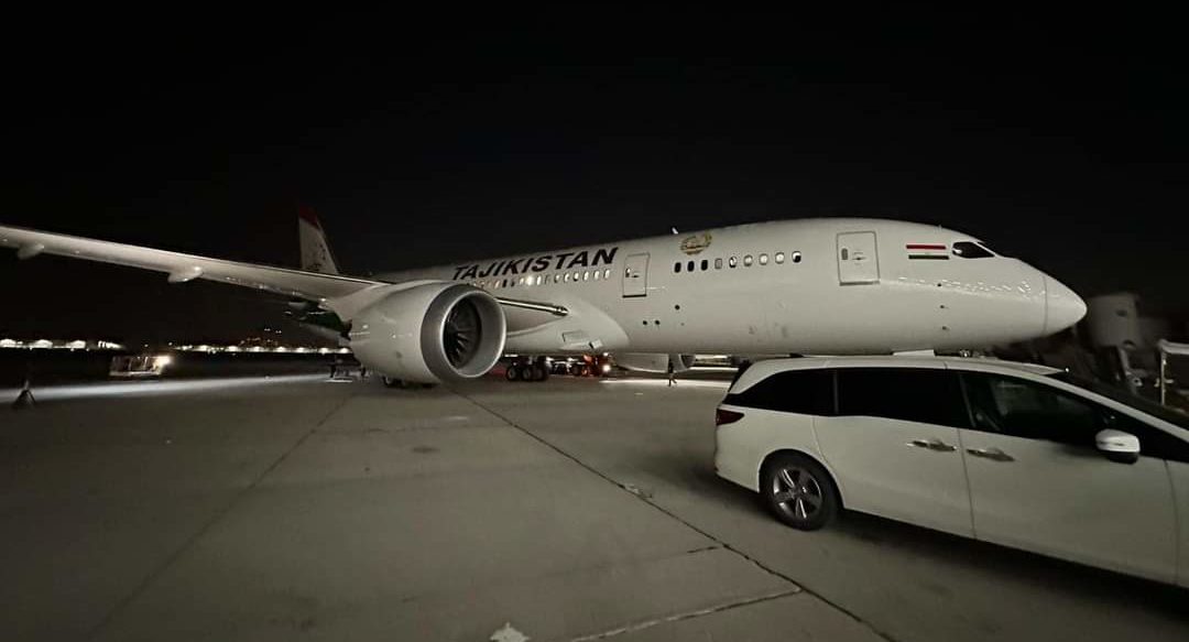 El avión presidencial que vendió México ya llegó a Tayikistán; así luce ahora