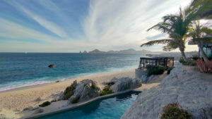 Vista del arco de Cabo San Lucas