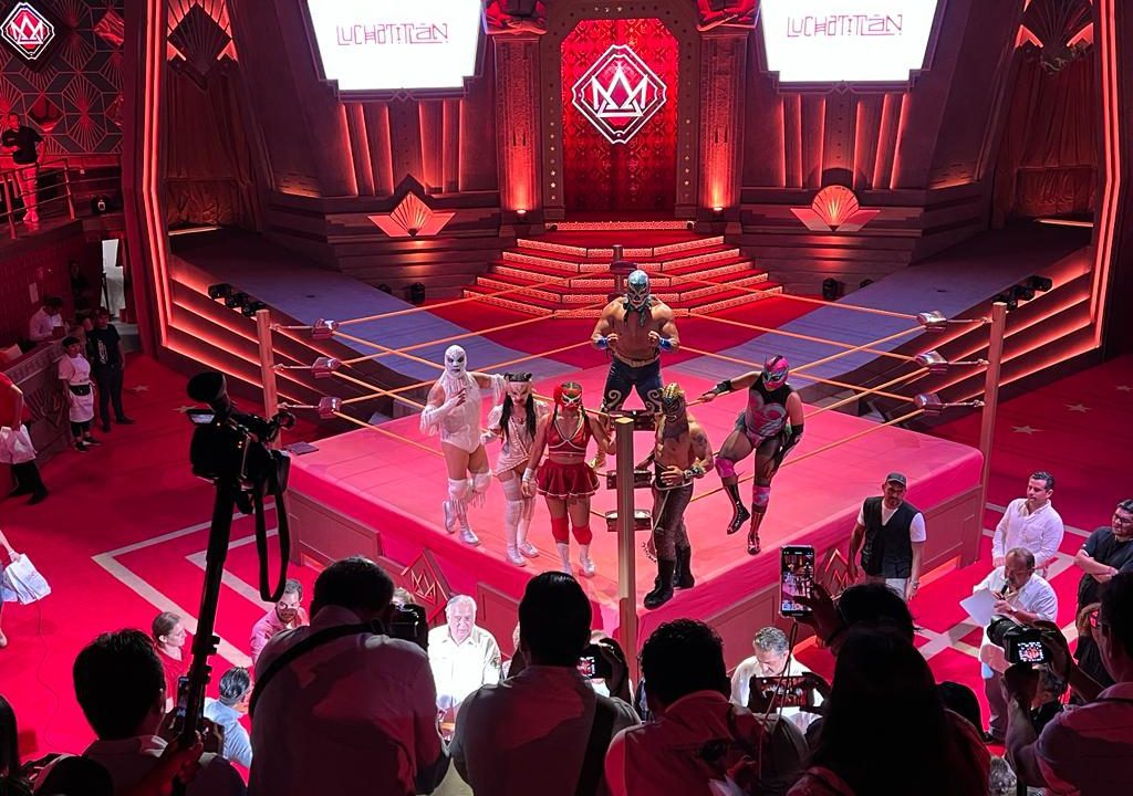 Luchatitlán, la nueva casa de la lucha libre en Cancún que busca ganarse a los extranjeros