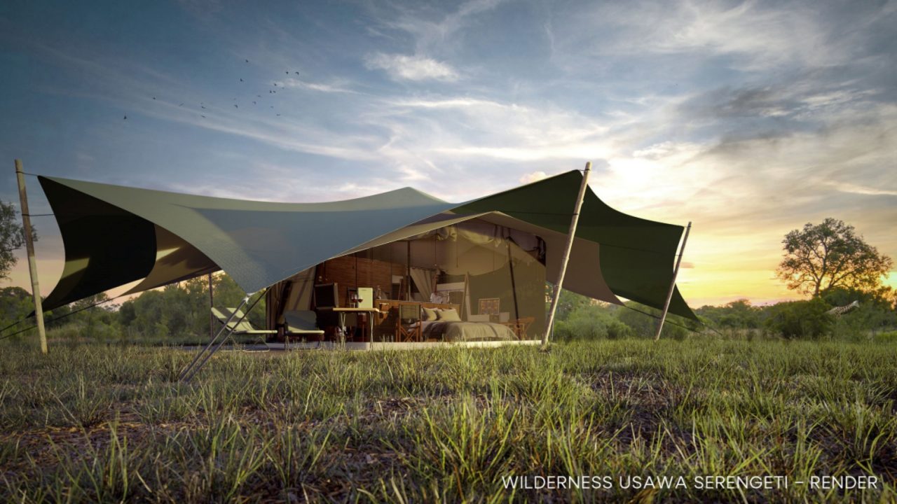 Así es el primer campamento móvil de lujo en Tanzania