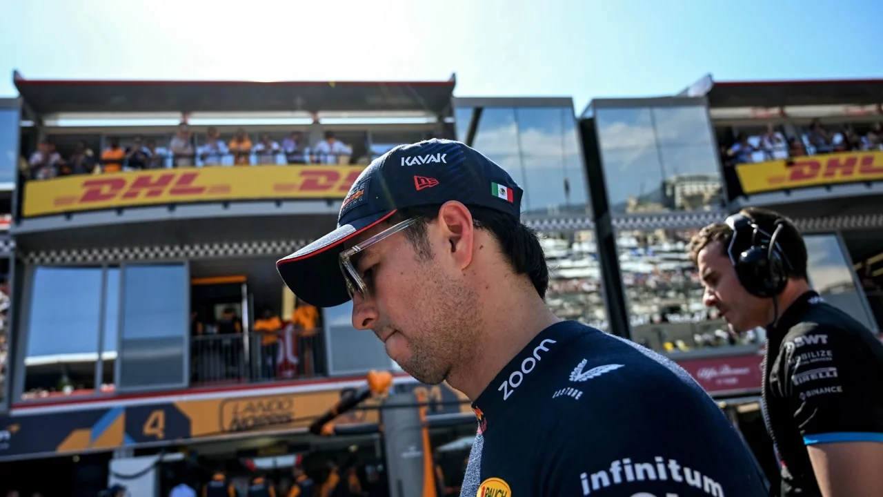 Checo Pérez termina en segundo en el Gran Premio de Italia