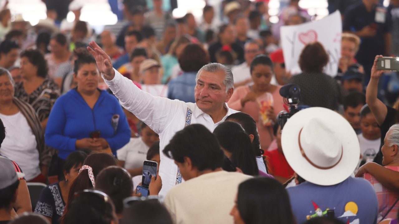 Adán Augusto apuntala a la 4T en el Bajío, donde la oposición mantiene bastiones