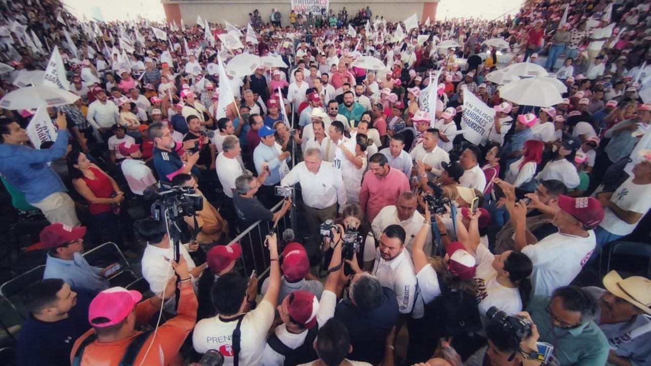 Adán Augusto arranca en Jalisco; pugna por ‘piso parejo’ para el bienestar del pueblo