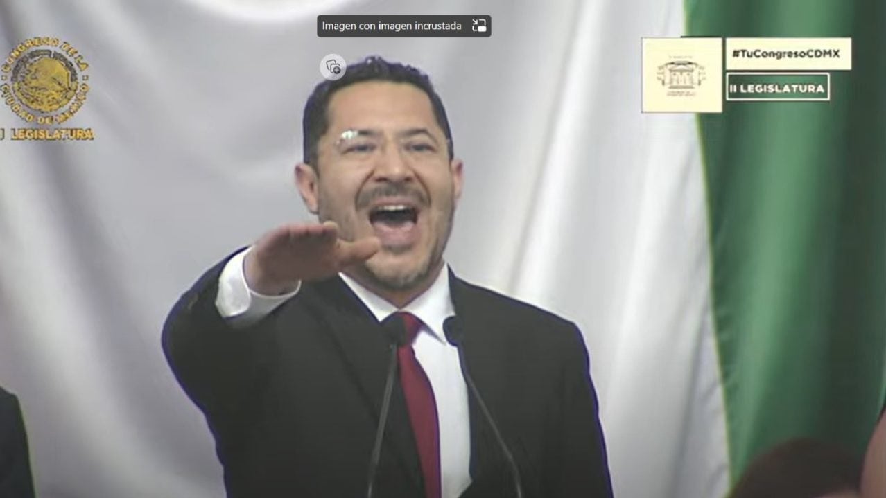 Martí Batres es oficialmente el nuevo jefe de gobierno de la Ciudad de México