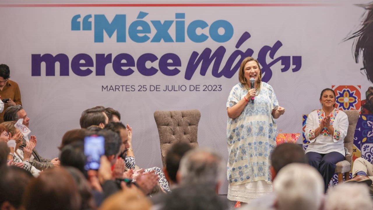 Encuestas: Xóchitl Gálvez se afianza en la oposición, pero queda lejos de las ‘corcholatas’