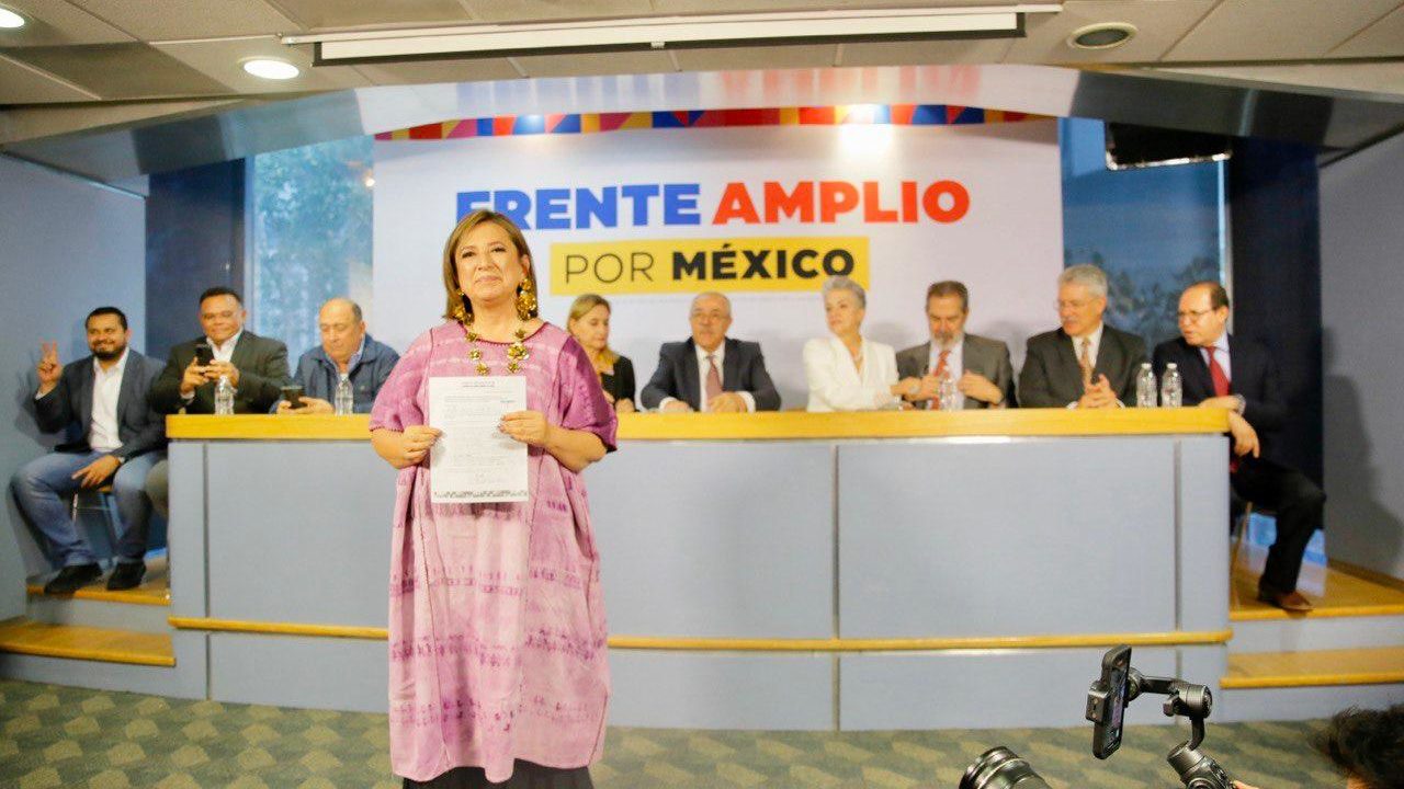 Xóchitl Gálvez dice al PAN: ‘El adversario lo tenemos en Palacio Nacional’