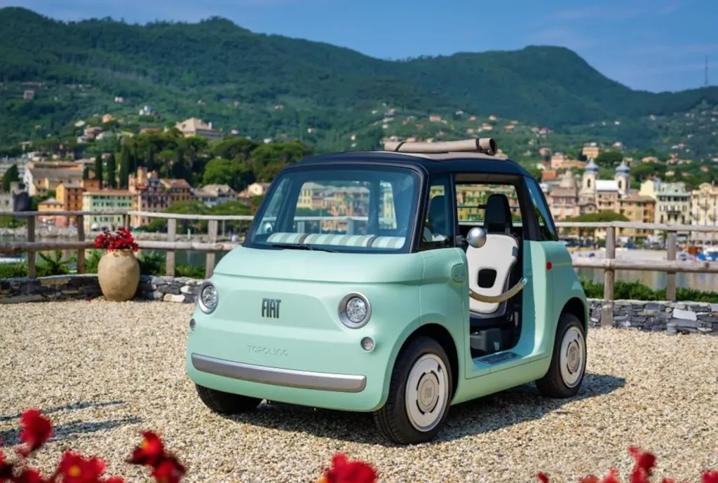 Topolino fiat 500 electrico