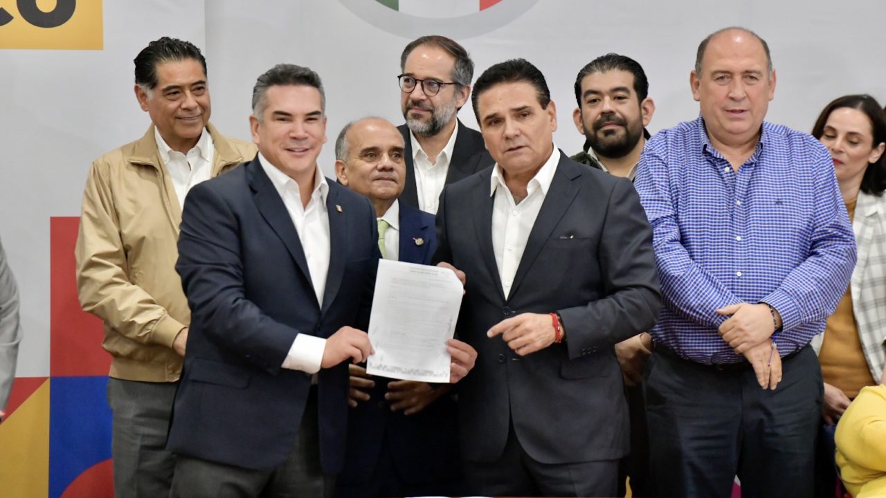 Aureoles va por candidatura de Frente Amplio; defiende al PRI y retoma discurso de Colosio