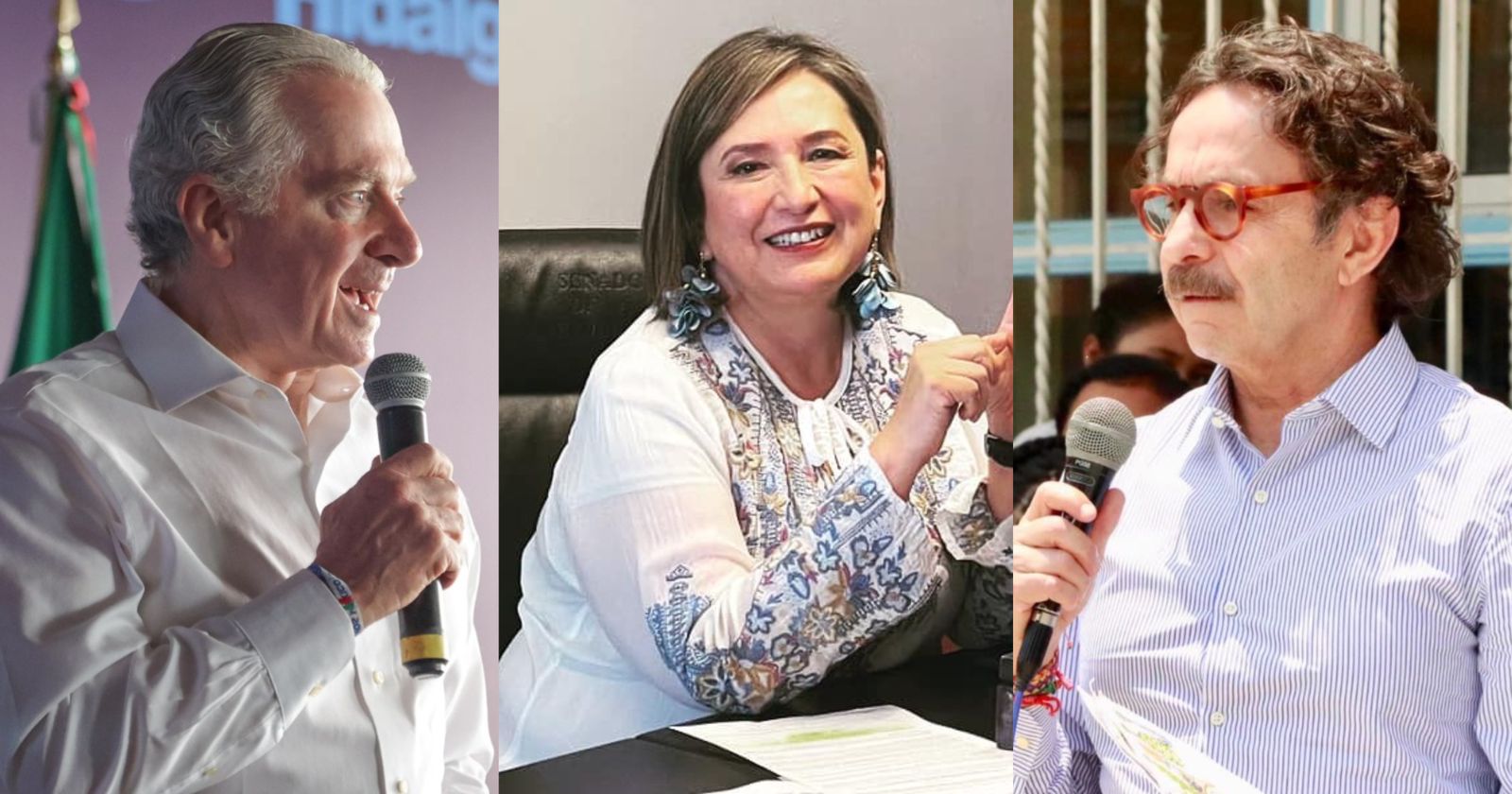 Xóchitl, Creel y Quadri se registran mañana para buscar la candidatura presidencial