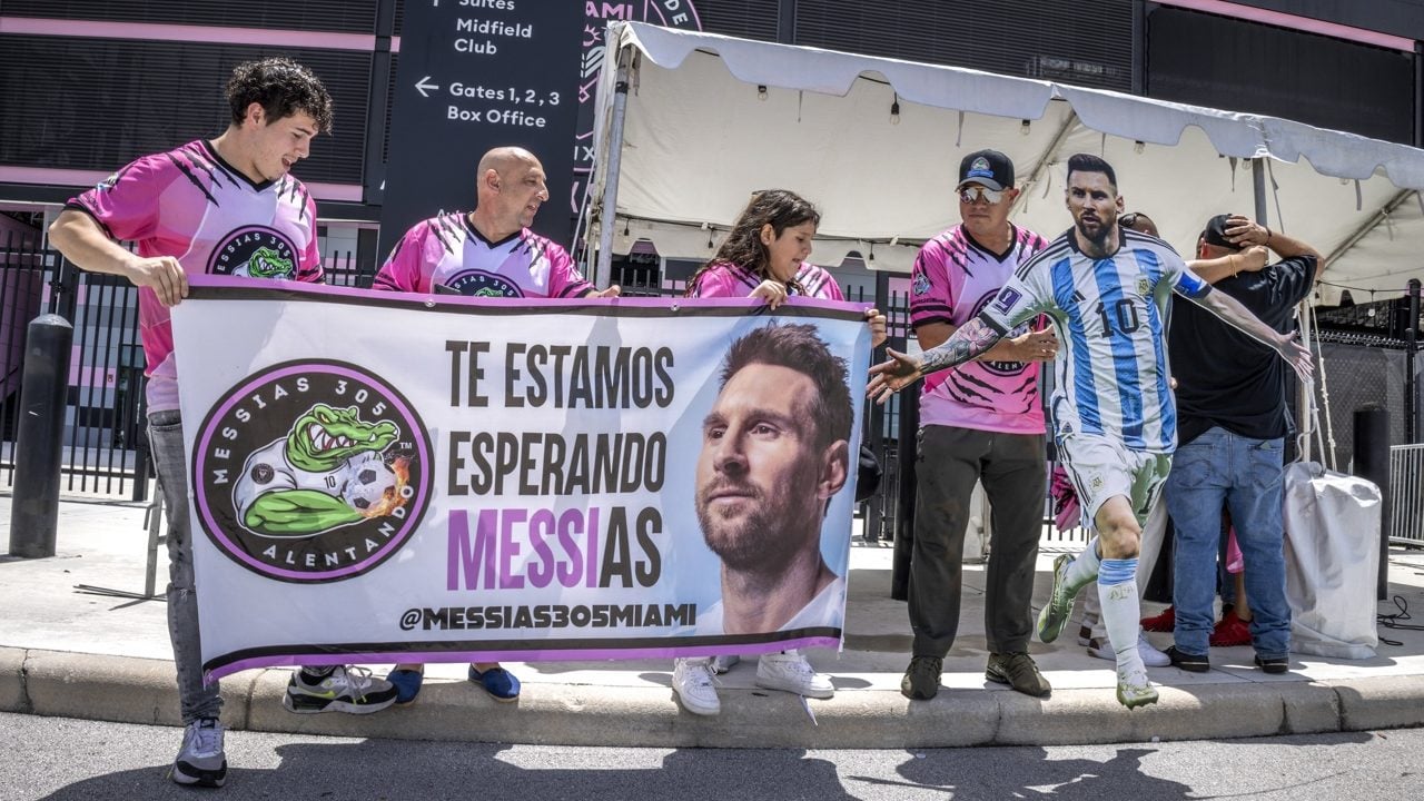 A pocos días de su presentación oficial, la fiebre por Messi crece en Miami