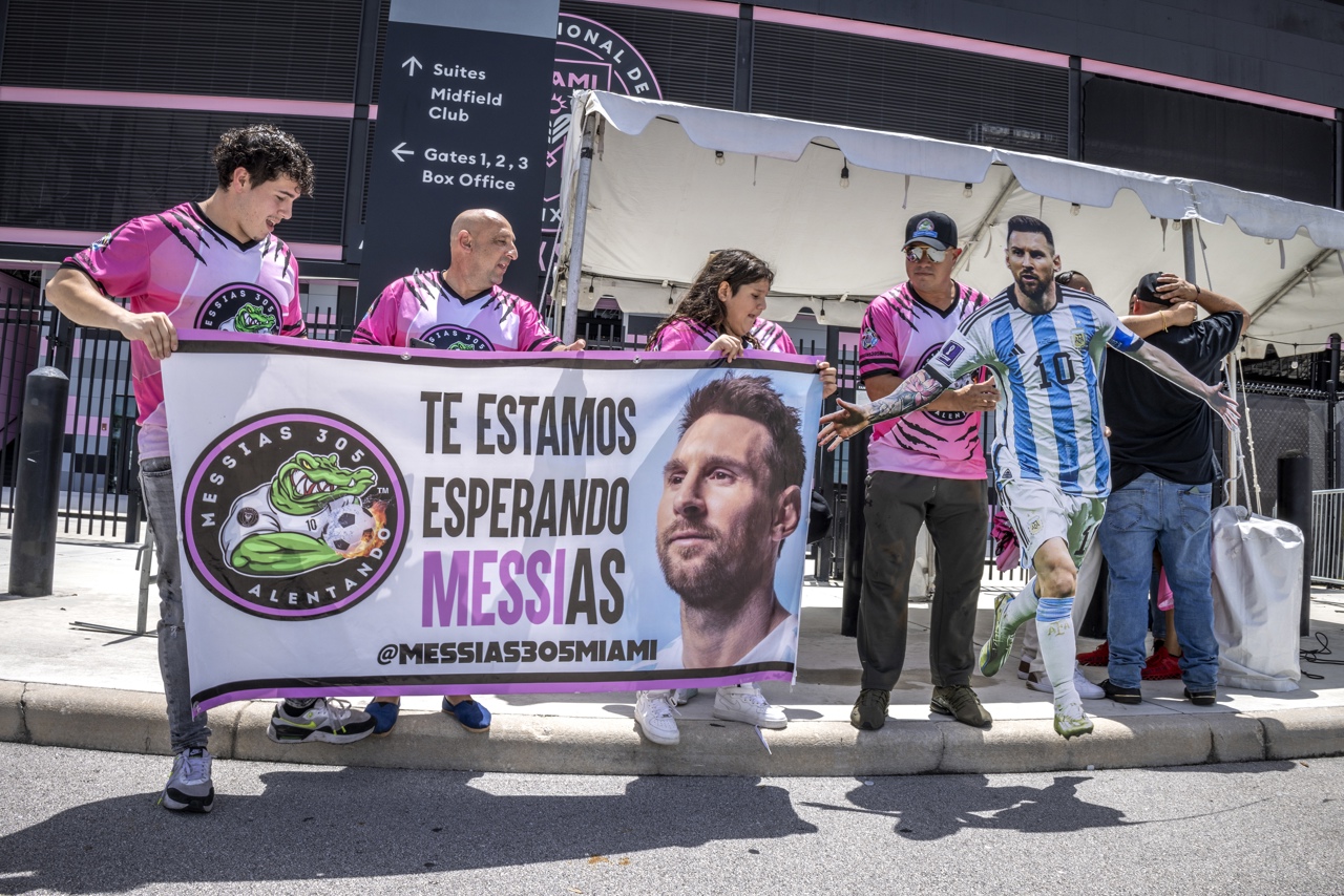 A pocos días de su presentación oficial, la fiebre por Messi crece en Miami