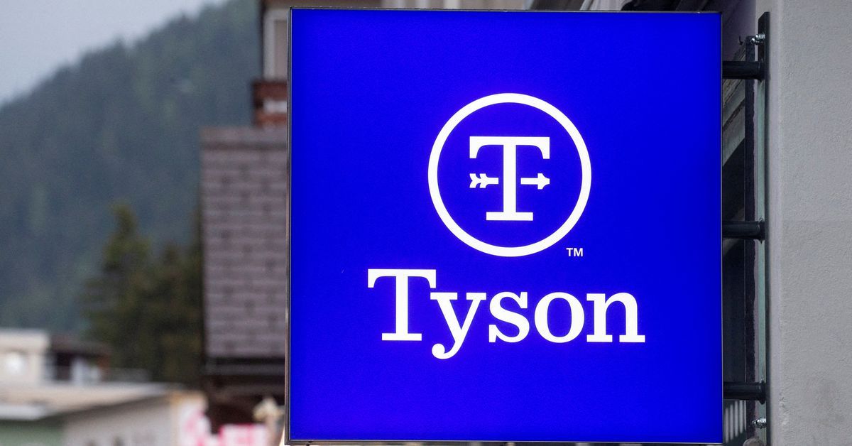 Tyson Foods ventas a la baja
