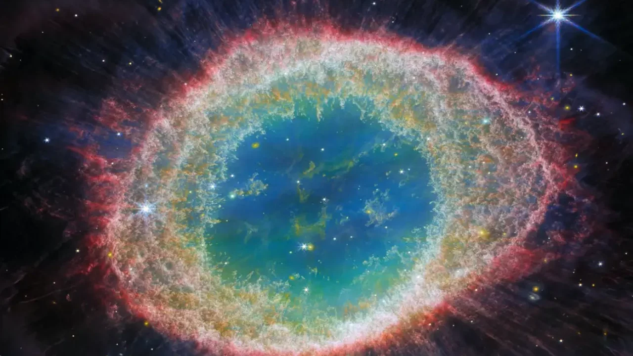 El telescopio espacial James Webb capta ‘los anillos de compromiso’ de una pareja estelar