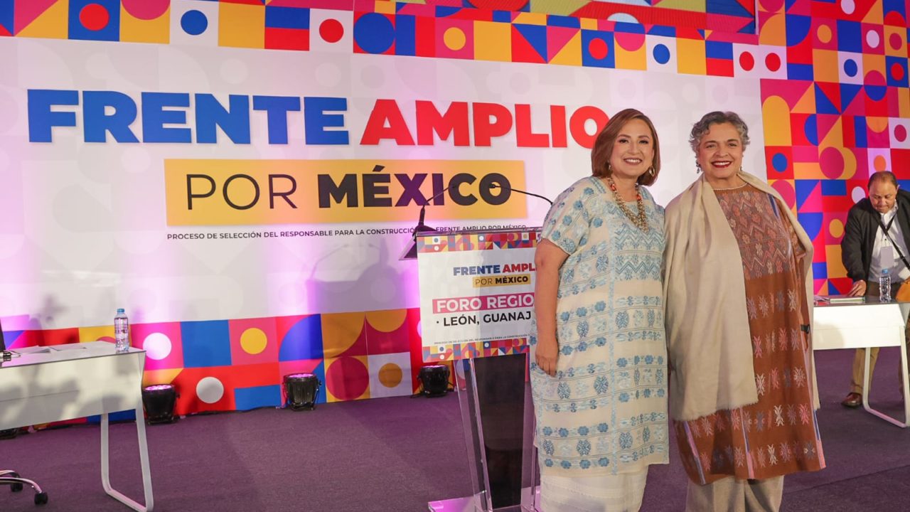 ‘Primero los pobres’, dice Xóchitl Gálvez; Beatriz Paredes pide a Frente no caer en farsa