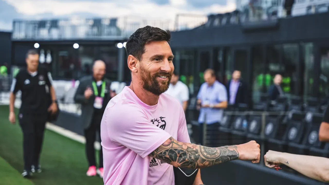 No te calientes Messi. Ponen carpas con clima en campo de entrenamiento del Inter Miami