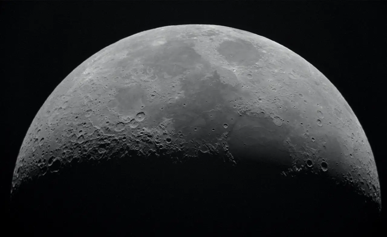 El módulo Odiseo hace historia al llegar a la superficie lunar