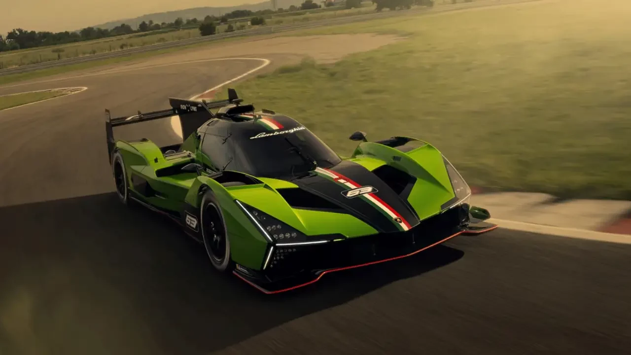 Así luce el SC63, el primer prototipo híbrido de carreras de Lamborghini