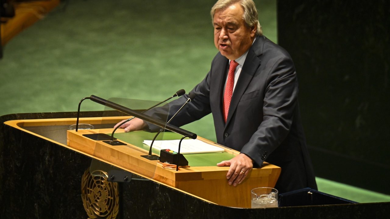 Guterres en la cumbre del clima de la ONU: ‘abrimos las puertas del infierno’