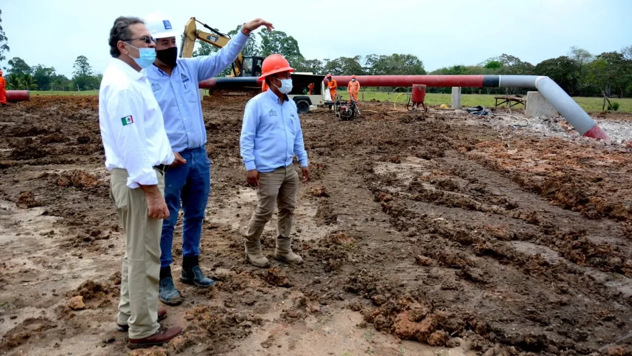 Pemex presume avance en el desarrollo de nueva infraestructura en este sexenio